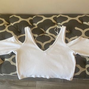 Zara cut out crop top size L